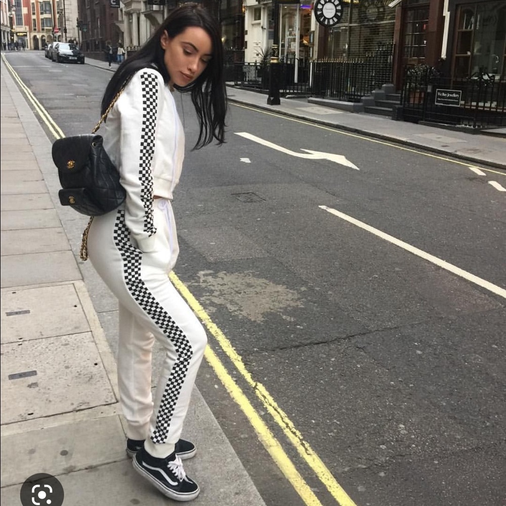 Danielle Guzio god speed tracksuit